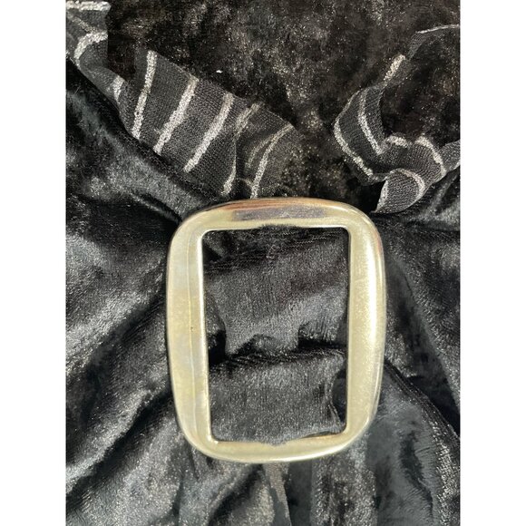 Witch Costume Teen Size 2-6 Rubies Midnight DramaLicious Black Velvet Silver NEW - Picture 7 of 10